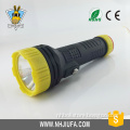 Powerful plastic emergency led flashlight, bright light plastic flashlight, cheap factory supply flashlight